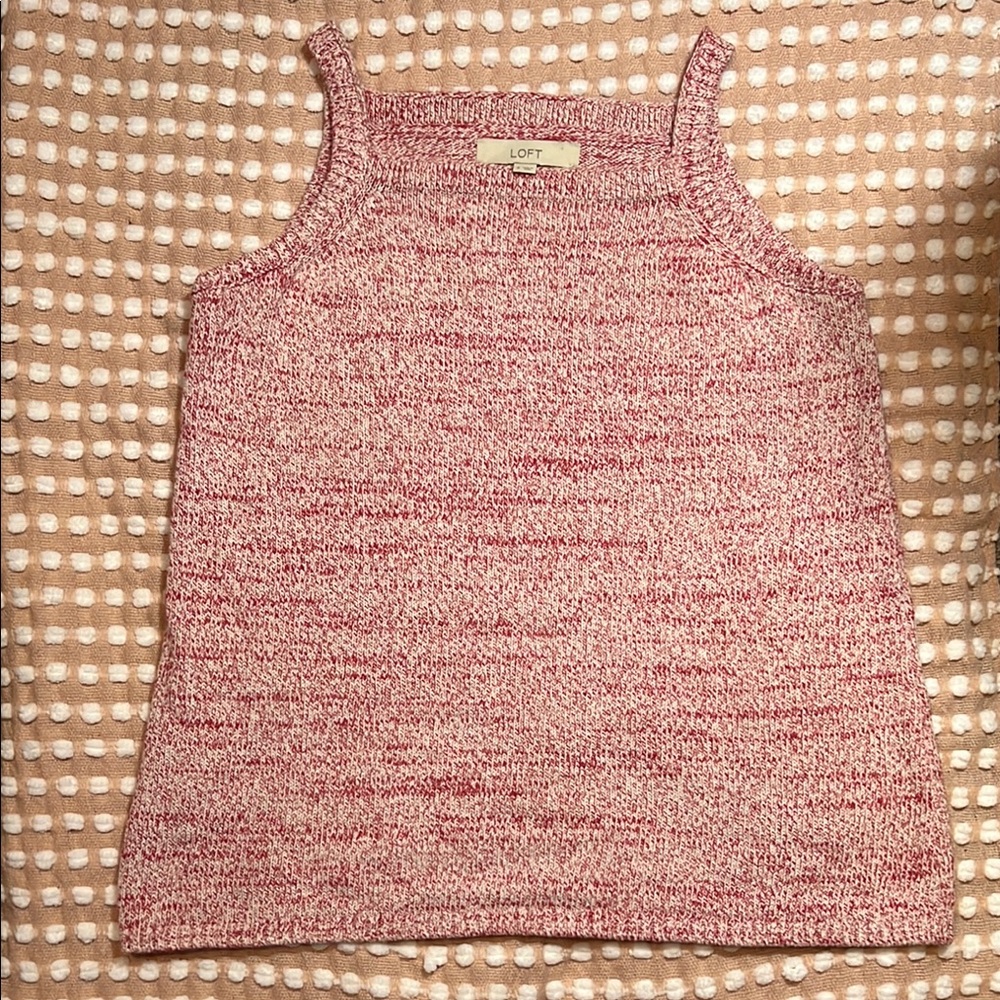 LOFT~ Knit Tank Top~ Size Small